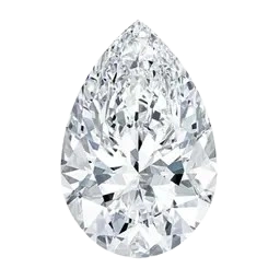 Pear diamond shape
